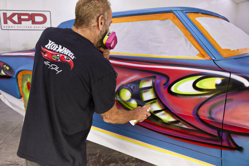 Kenny Scharf and Hot Wheels 