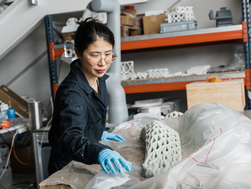 Living Room Collective’s lead And biodesigner Andrea Shin Ling