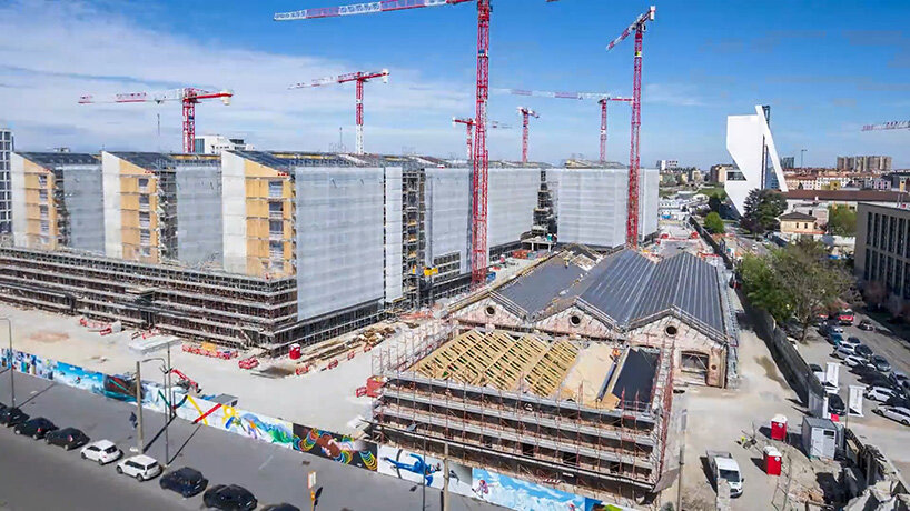 The Olympic village Porta Romana in Milan is approaching the completion with the inheritance for housing for embedded students