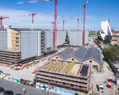 milan's porta romana olympic village nears completion with built-in student housing legacy