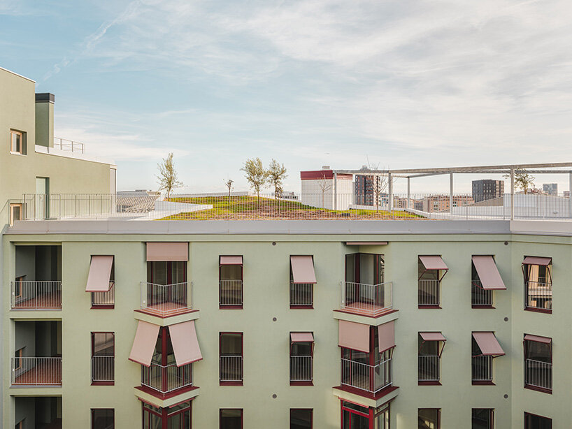 modular housing by cierto estudio makes space for equity and shared life in barcelona