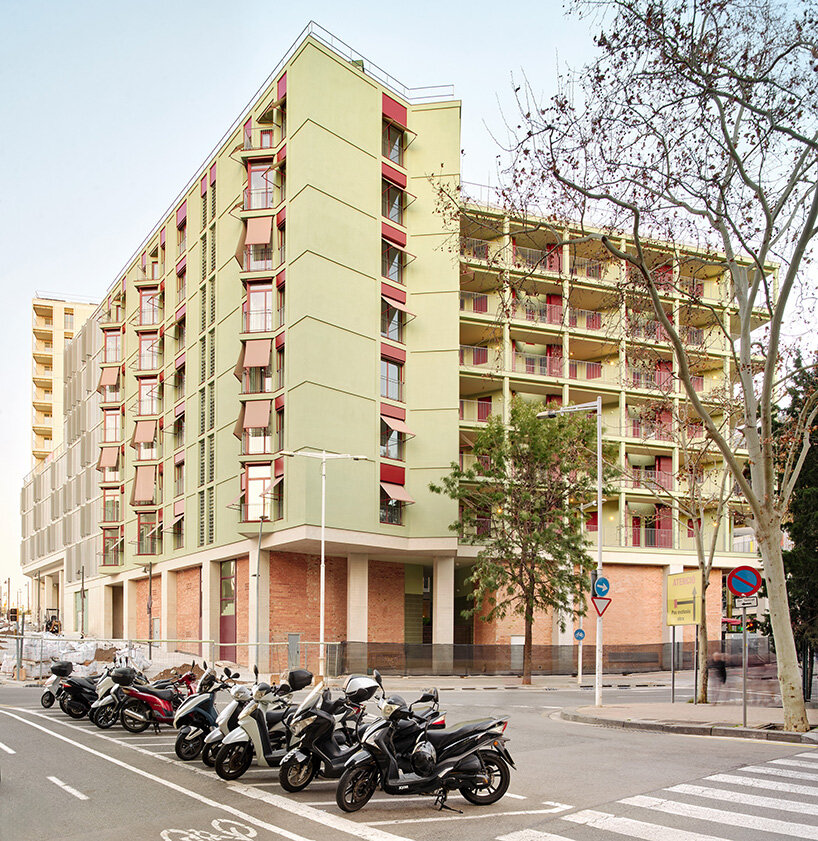 modular housing by cierto estudio makes space for equity and shared life in barcelona