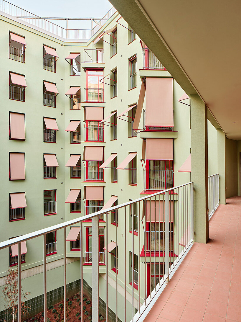 modular housing by cierto estudio makes space for equity and shared life in barcelona