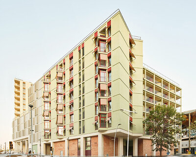 modular housing by cierto estudio makes space for equity and shared life in barcelona