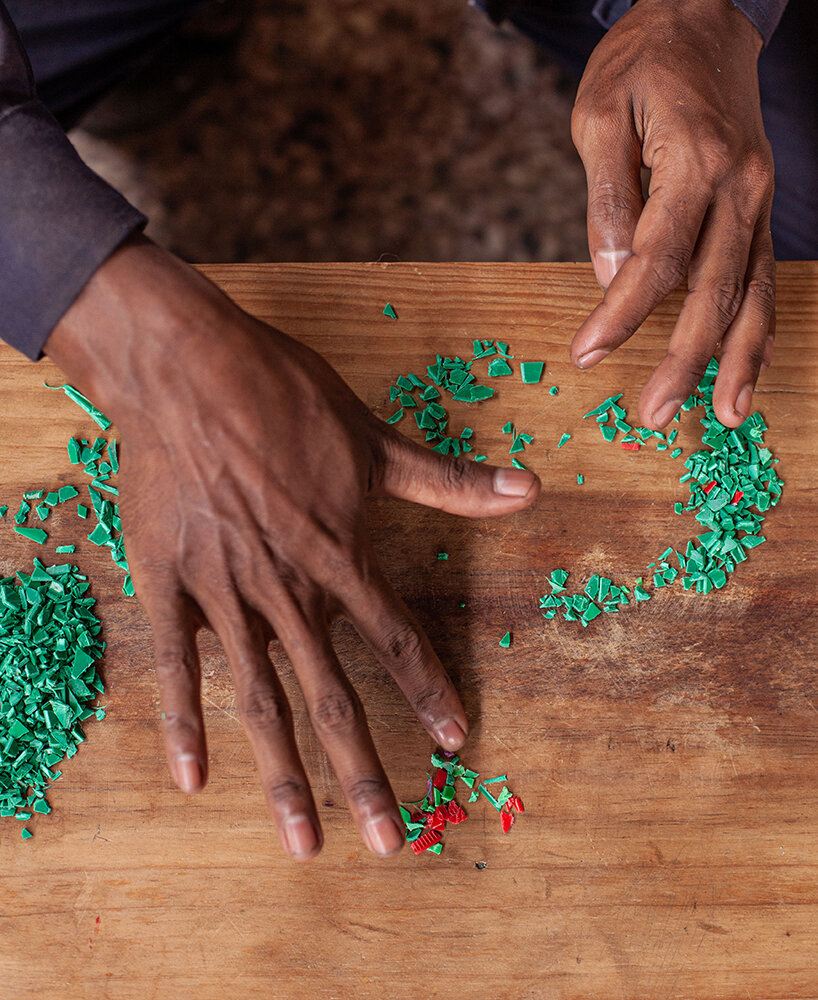 social design lab ndao hanavao rethinks discarded plastic matter at tana design week