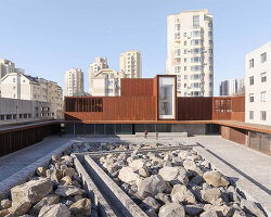 neri&hu transforms chinese chemical research center into corten-clad cultural hub