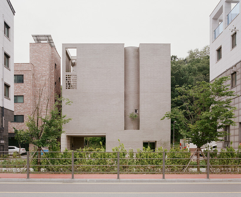 order matter opens mixed-use concrete building to the sun in dense seoul neighborhood
