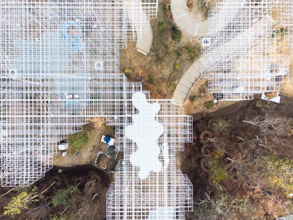 a closer look at the making of SANAA’s ethereal 'better co-being pavilion' at expo 2025 osaka