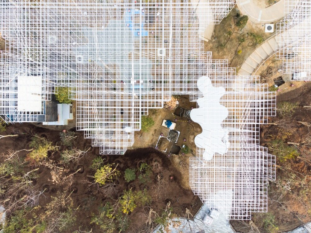 a closer look at the making of SANAA’s ethereal 'better co-being pavilion' at expo 2025 osaka