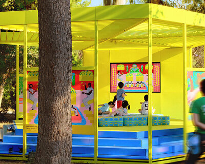 sanctuary of dreams: toguna world's nomadic temple for collective visioning lands in athens