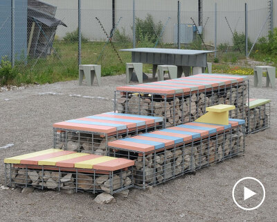 x-trakojan transforms construction waste to public furniture in stockholm's port