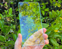 transparent methaphone made from acrylic wants users to detox from digital screens