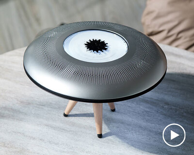UFaudiO speaker uses ferrofluid to transform music into hypnotic visual performance