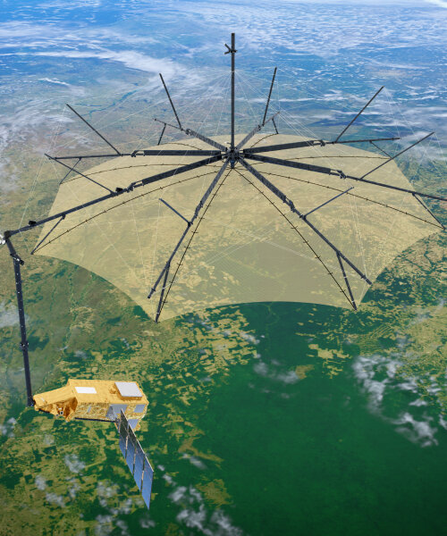 ESA’s umbrella-shaped biomass satellite captures first images of earth’s forests from space