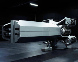 vollebak launches SAGA’s spaceshop, an interstellar delivery vehicle with panels that flip up