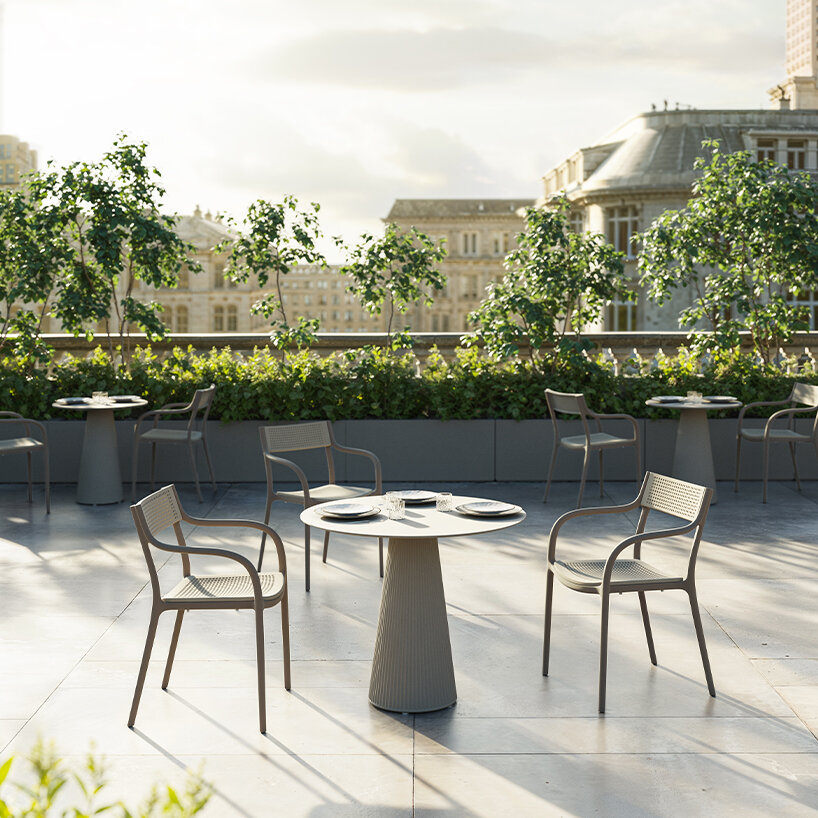 vondom and quitllet's madison collection transforms one design into four distinct looks