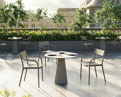 vondom and quitllet's madison collection transforms one design into four distinct looks