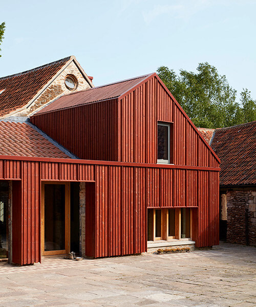 tuckey design studio restores and extends historic wool hall in somerset