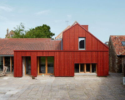 tuckey design studio restores and extends historic wool hall in somerset