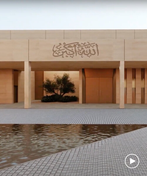 world’s first net-zero mosque in abu dhabi integrates rammed earth and passive cooling