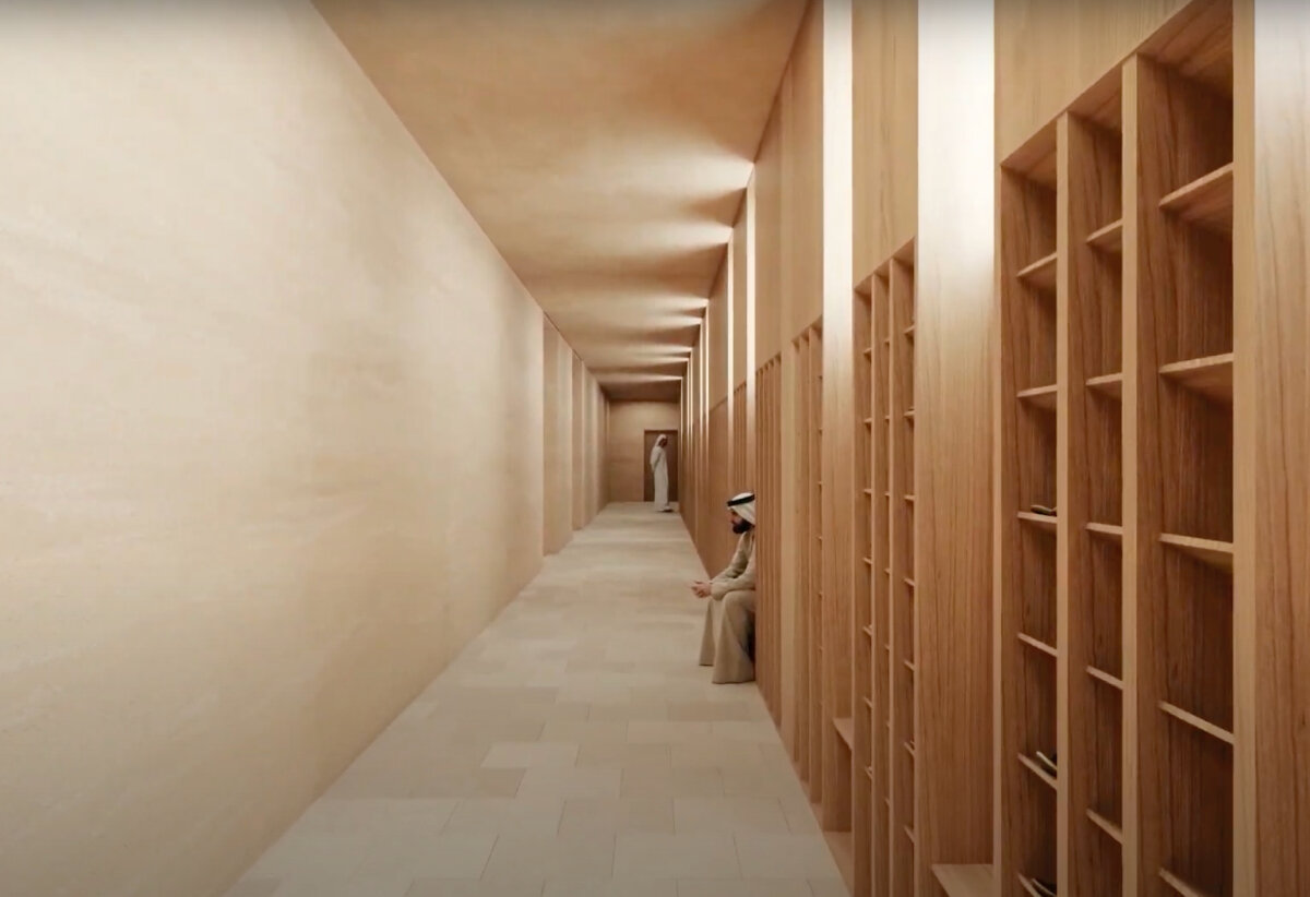 world’s first net-zero mosque in abu dhabi integrates rammed earth and passive cooling