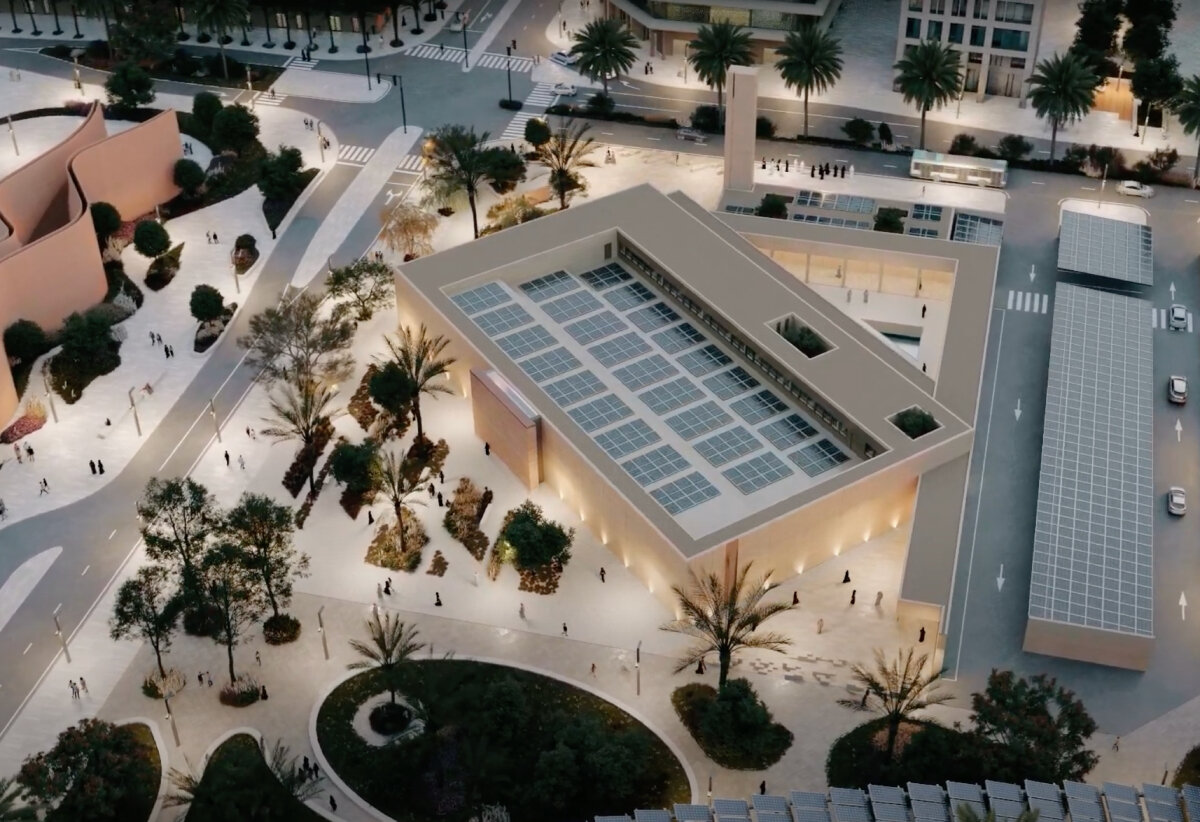 world’s first net-zero mosque in abu dhabi integrates rammed earth and passive cooling