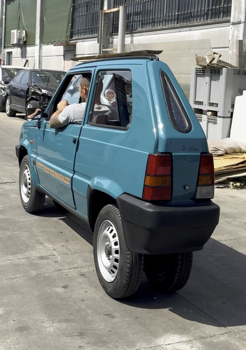 world’s narrowest fiat panda