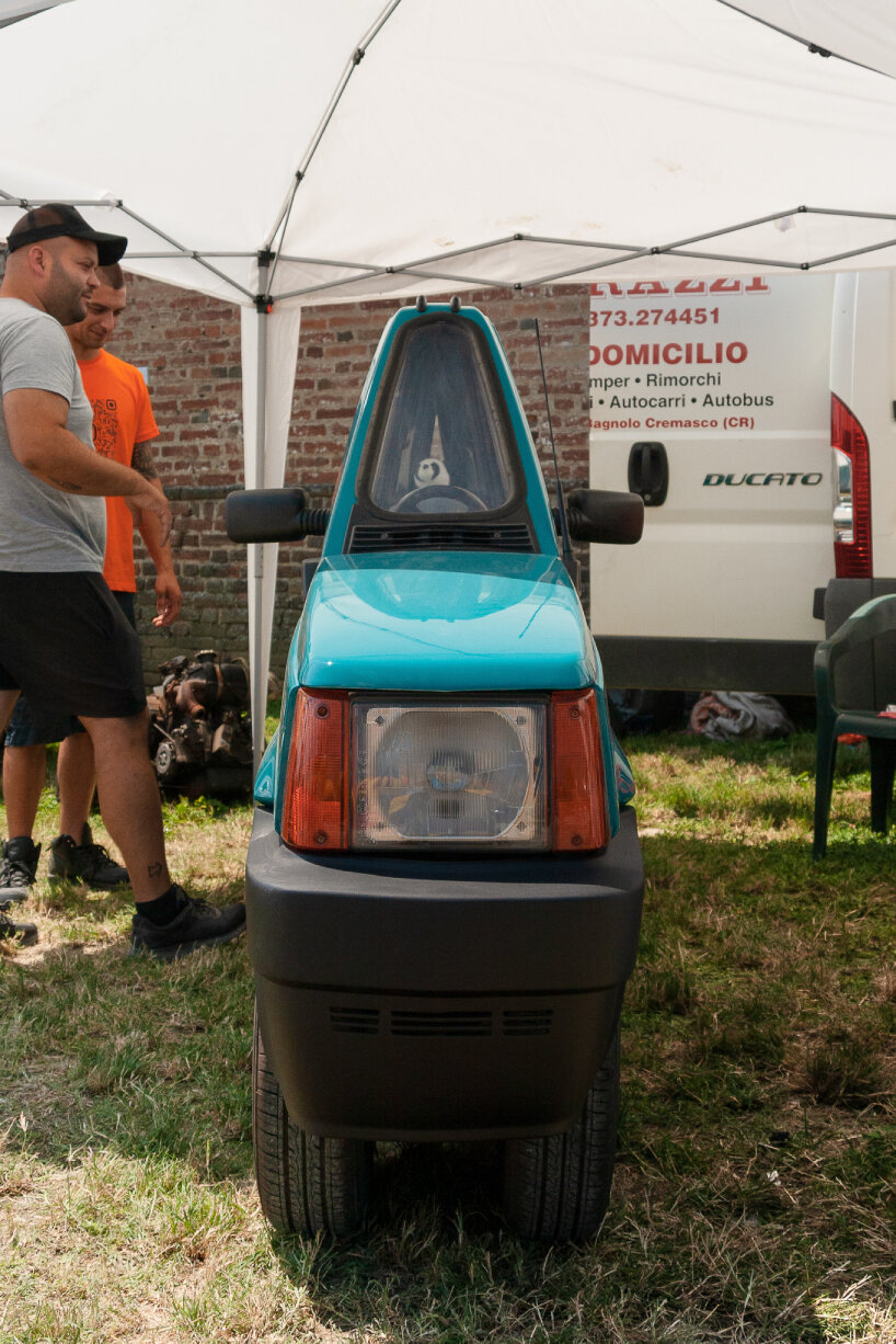 world’s narrowest fiat panda