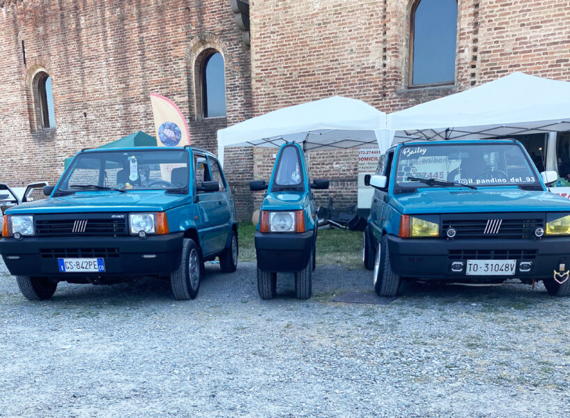 world’s narrowest fiat panda