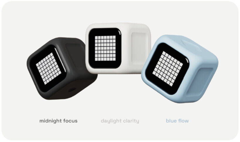 with each turn, nyckle sijtsma's small ZONE timer helps you restore your focus