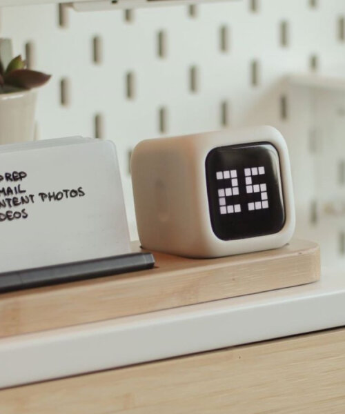with each turn, nyckle sijtsma's small ZONE timer helps you restore your focus