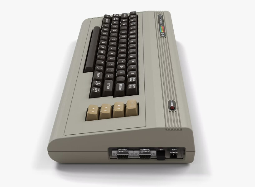 1980s commodore 64 computer 