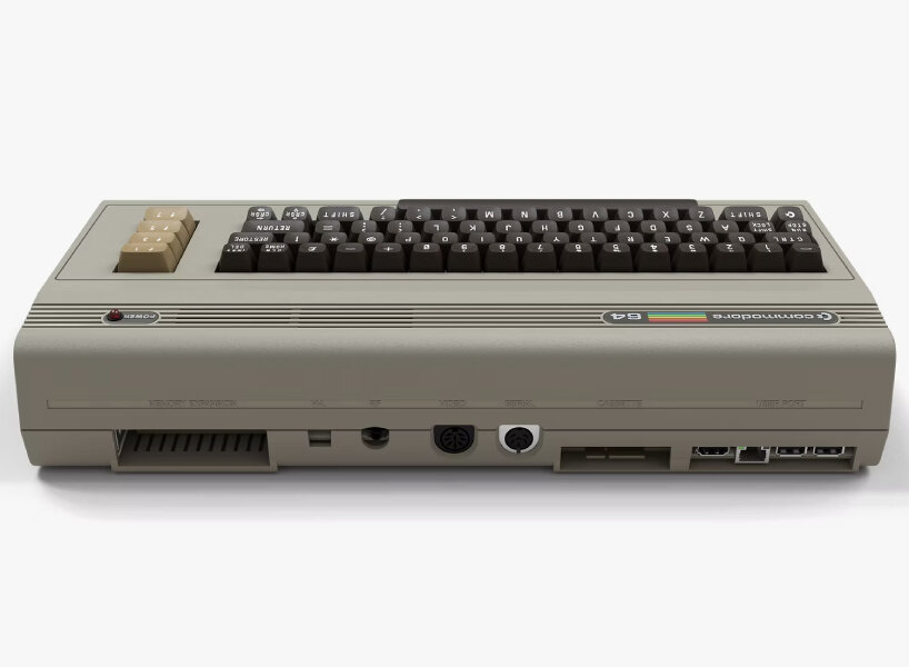 1980s commodore 64 computer 