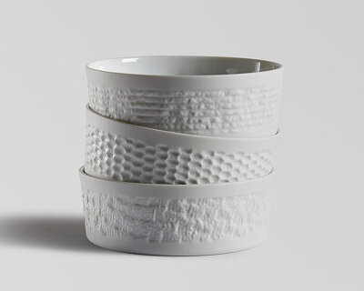 3D scans of athenian facades shape porcelain objects by yiannis ghikas and myran