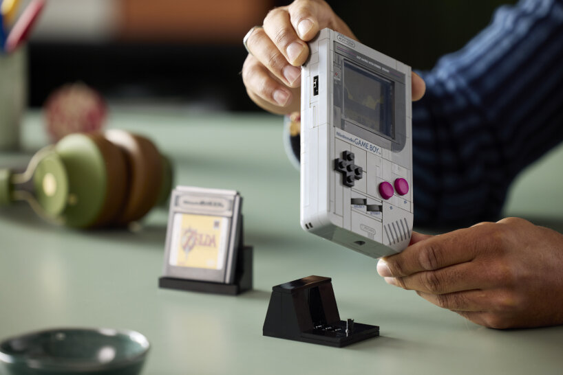 LEGO releases nintendo recreation boy set whole with cartridges, regulate pad and buttons