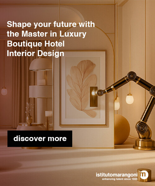 Luxury Boutique Hotel Interior Design - Master of Arts by Istituto Marangoni Milano Design