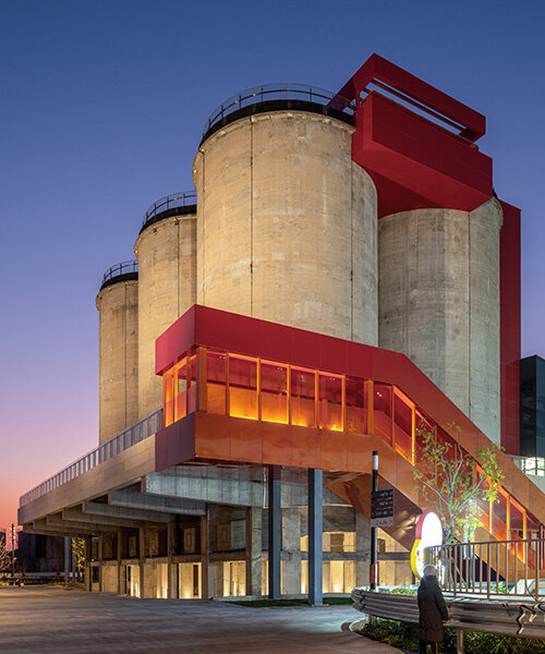 MVRDV restores former cement factory for west bund dream center in shanghai