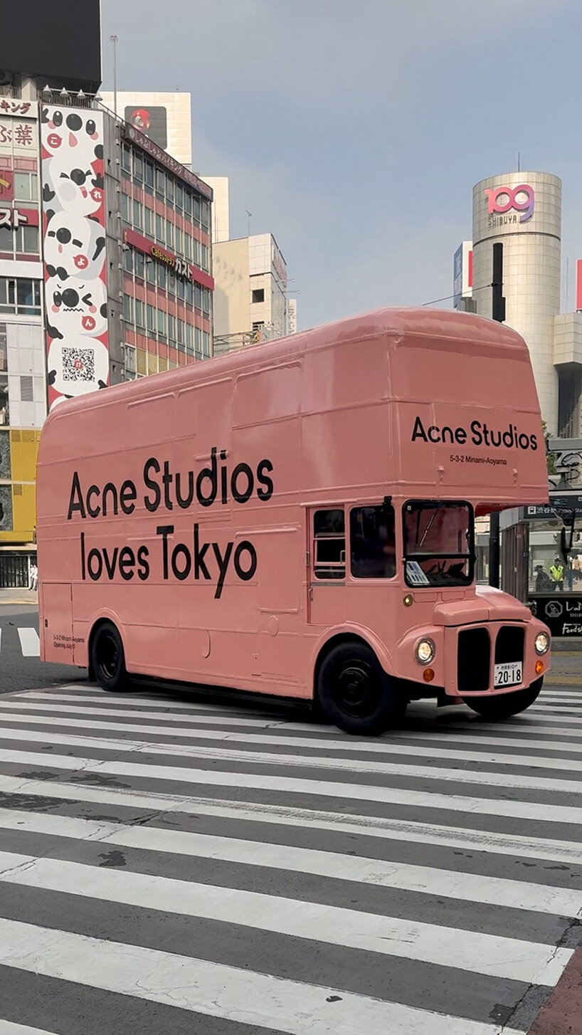 acne studios opens three-story aoyama flagship in tokyo, layered like the city it lives in