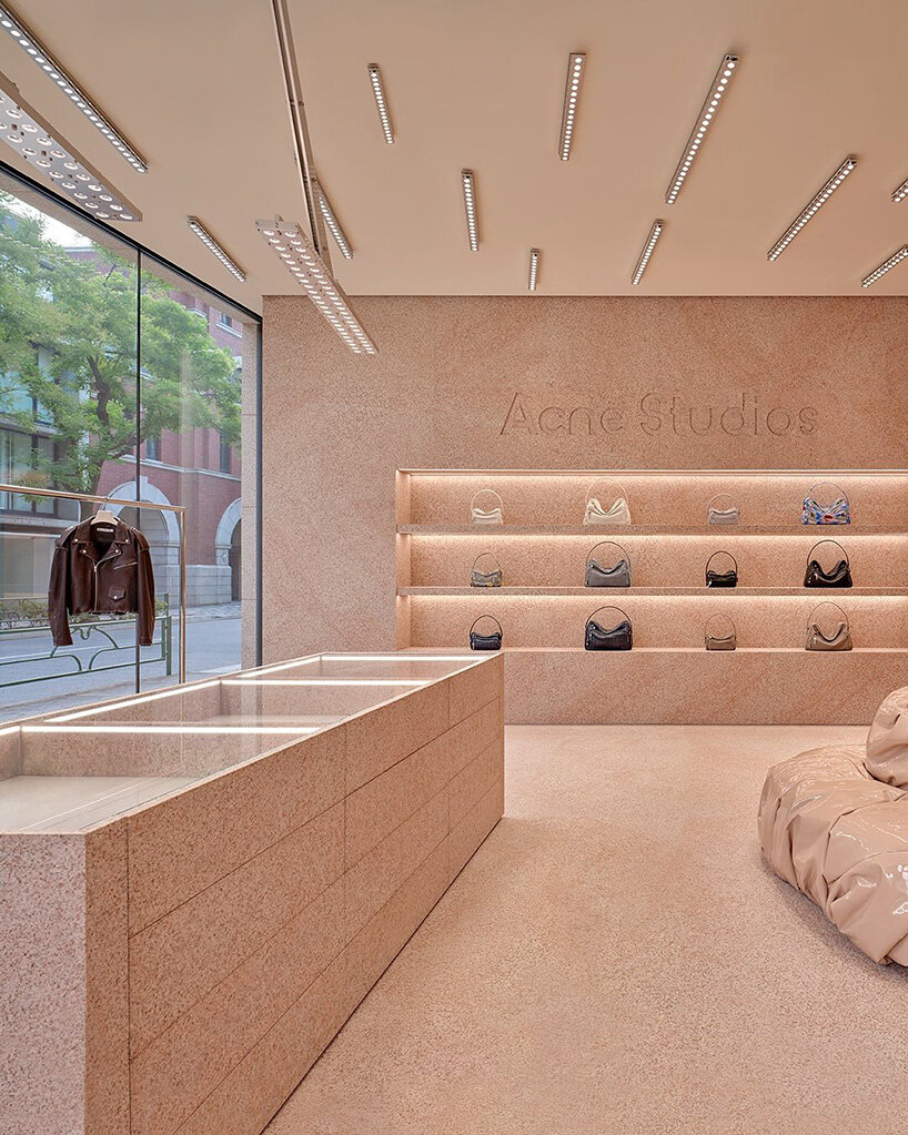 acne studios opens three-story aoyama flagship in tokyo, layered like the city it lives in