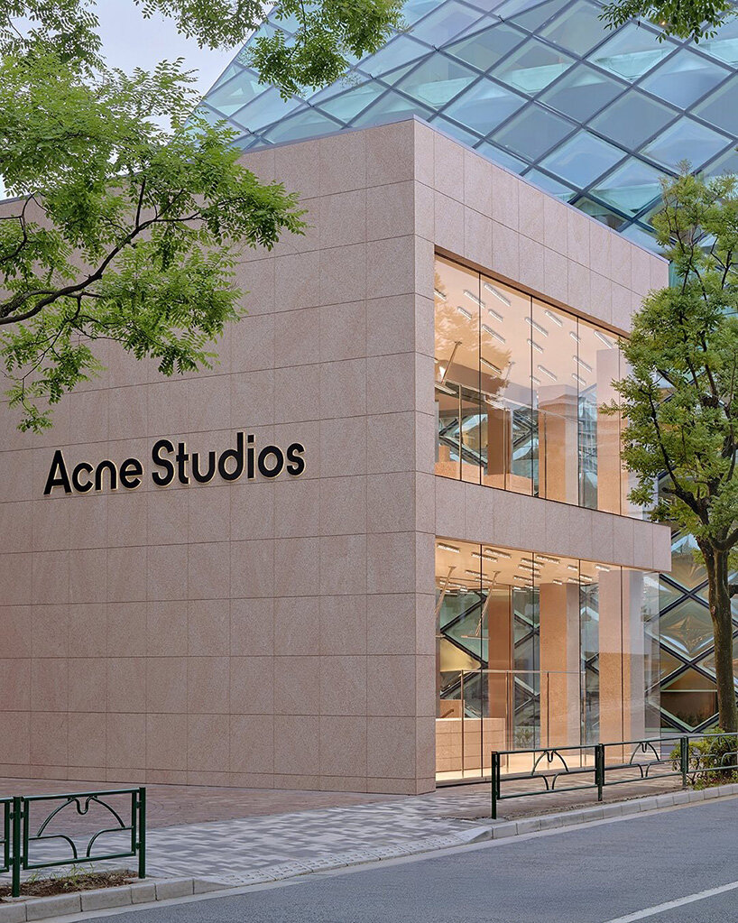 acne studios opens three-story aoyama flagship in tokyo, layered like the city it lives in