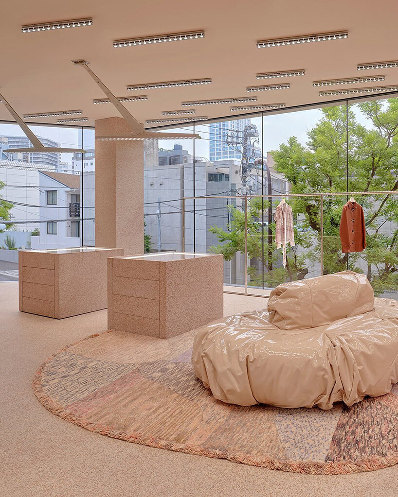 acne studios opens three-story aoyama flagship in tokyo, layered like the city it lives in