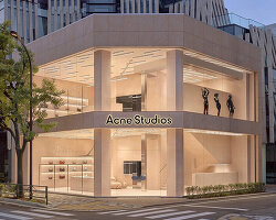 acne studios opens three-story aoyama flagship in tokyo, layered like the city it lives in