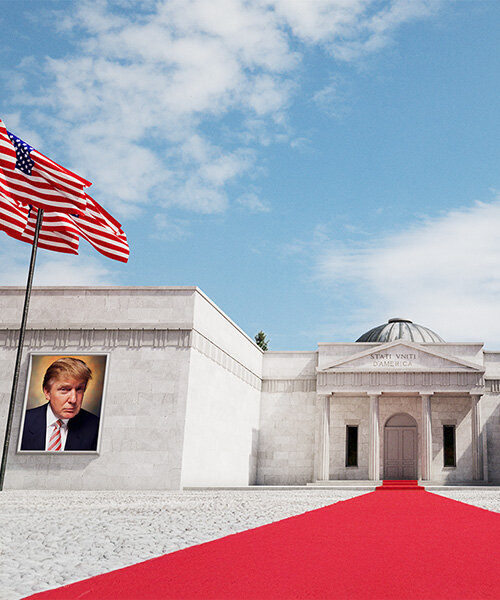 artist andres serrano proposes trump mausoleum for US pavilion at the 2026 venice biennale