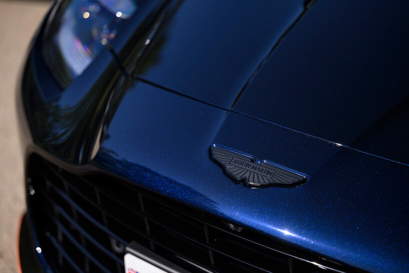 design drive: aston martin vanquish volante convertible exhilarates rain or shine