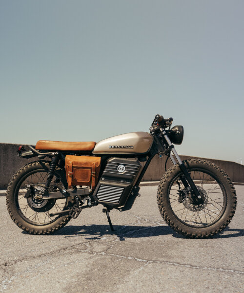 beachman ‘64 e-bike brings back 1960s cafe racer and old-school motorcycle aesthetics