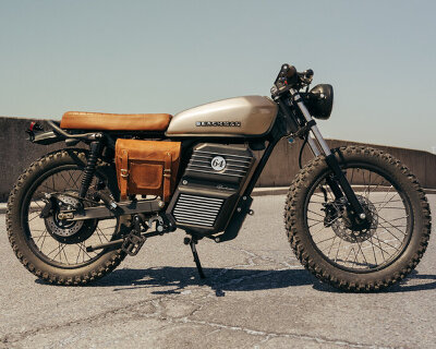 beachman ‘64 e-bike brings back 1960s cafe racer and old-school motorcycle aesthetics
