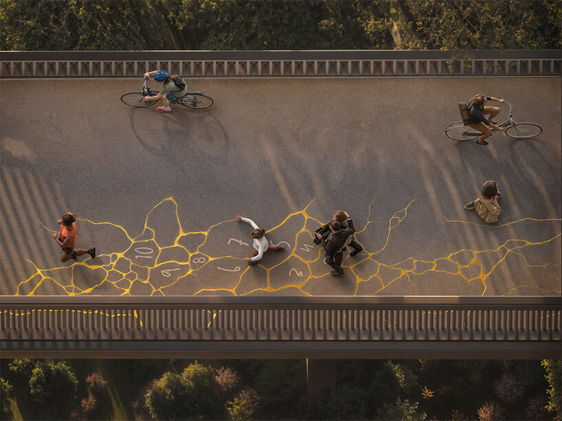 BIG to reactivate three copenhagen plazas with cracked terrain of water, light and greenery