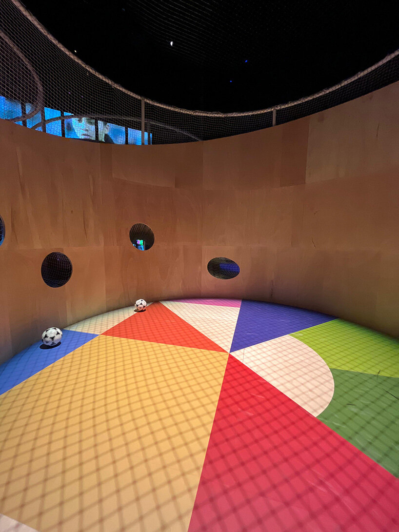 football city, art united transforms manchester's aviva studios into a pitch for creativity