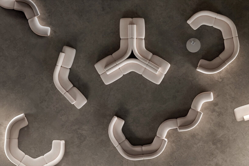 beau by boss design brings marshmallow-soft comfort to modular seating