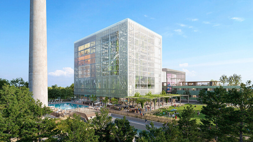 connecticut power plant to be repurposed by bjarke ingels group (BIG) with park by SCAPE